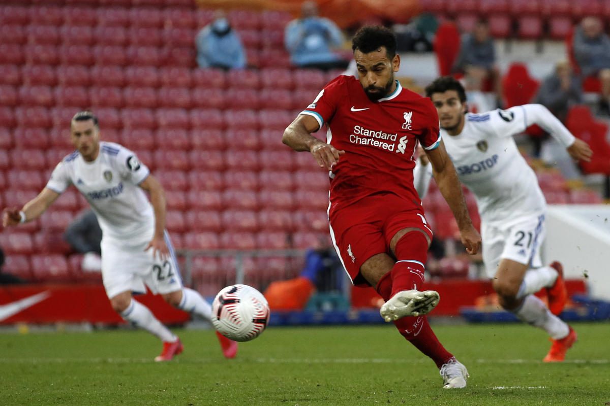 Liverpool bate o Leeds e Salah chega aos 100 golos na Premier