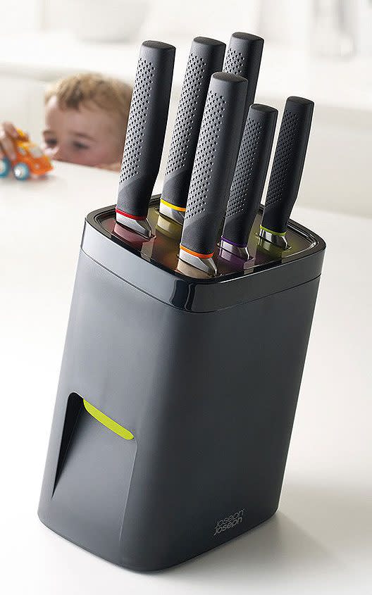 Joseph Joseph LockBlock 6 Piece Knife Block Set