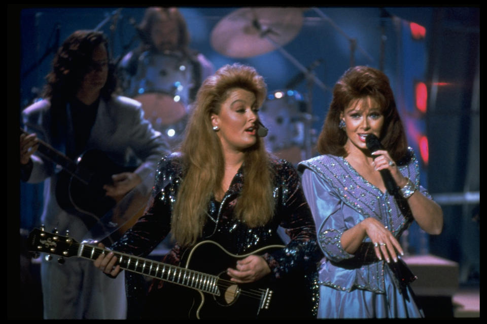 Naomi Judd [& Family];Wynonna Judd (Ron Wolfson / Getty Images)