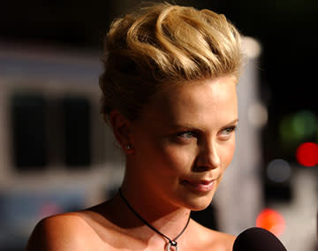 Charlize Theron at the LA premiere of Warner Bros. Pictures' North Country