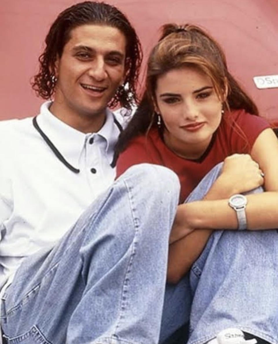 Salvatore Coco and Ada Nicodemou in Heartbreak High. 