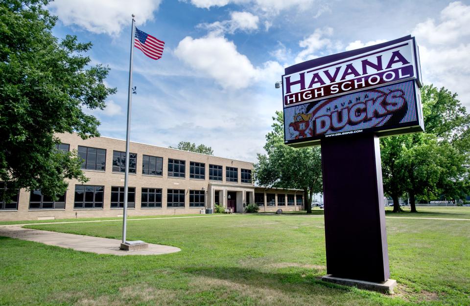 Havana High School, 501 S. McKinley Street, is part of Community Unit School District 126, a small district in Mason County with about 1,000 students spread across three schools.