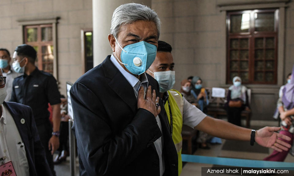 Zahid graft trial: Company director says RM447k cheque was for protection money