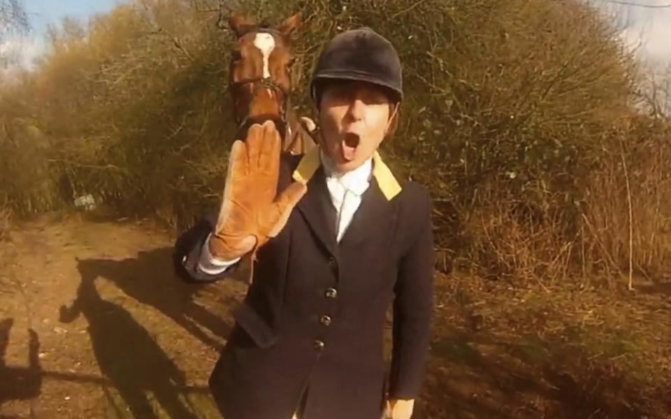 Hunt master investigated by police after allegedly whipping saboteur with riding crop 