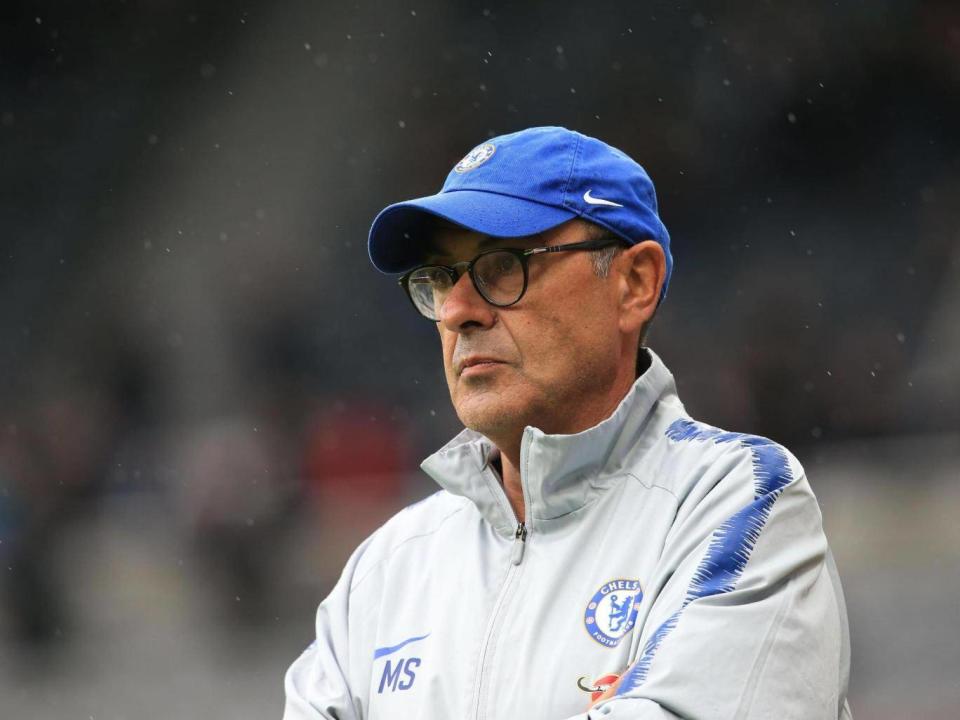 Sarri doesn't yet have Chelsea where he wants them to be (Getty)