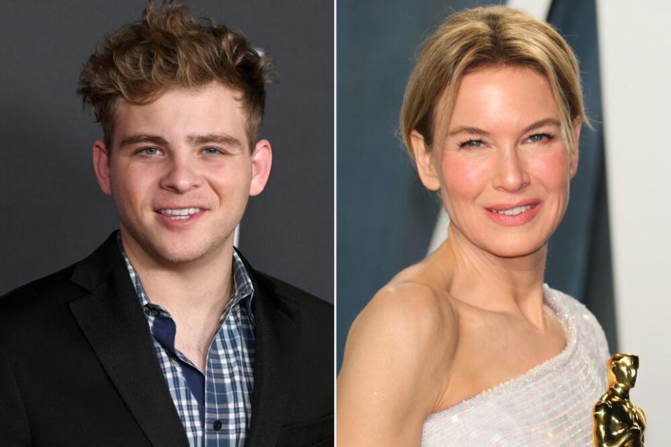 Jonathan Lipnicki; Renée Zellweger | Michael Kovac/Getty; JEAN-BAPTISTE LACROIX/AFP via Getty