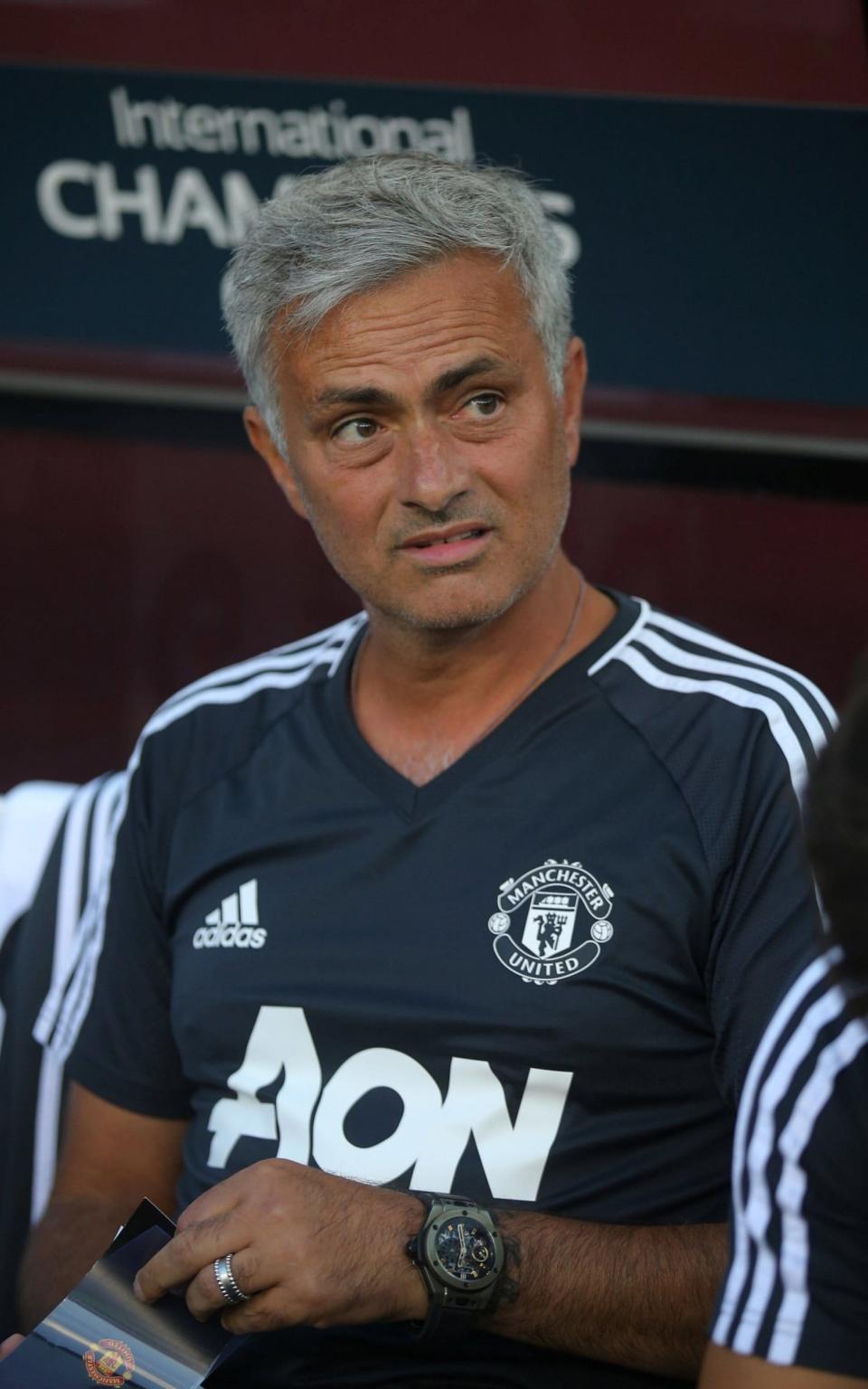 Jose Mourinho wondering what to do - Credit: Reuters