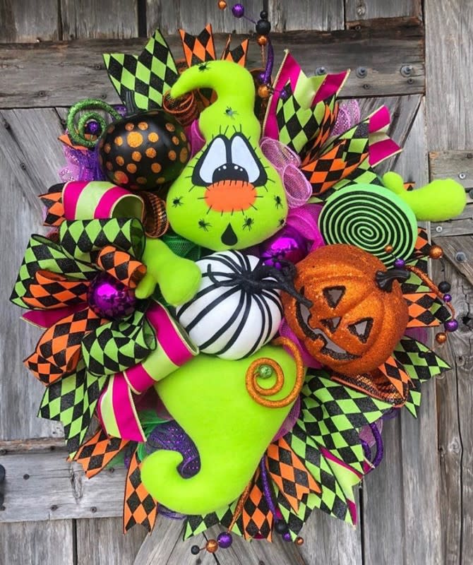 <p>@babamwreaths</p><p><em>We ain't afraid of no ghosts</em>, especially when they look like the friendly kind from <a href="https://www.instagram.com/babamwreaths/" rel="nofollow noopener" target="_blank" data-ylk="slk:@babamwreaths;elm:context_link;itc:0;sec:content-canvas" class="link ">@babamwreaths</a>!</p>