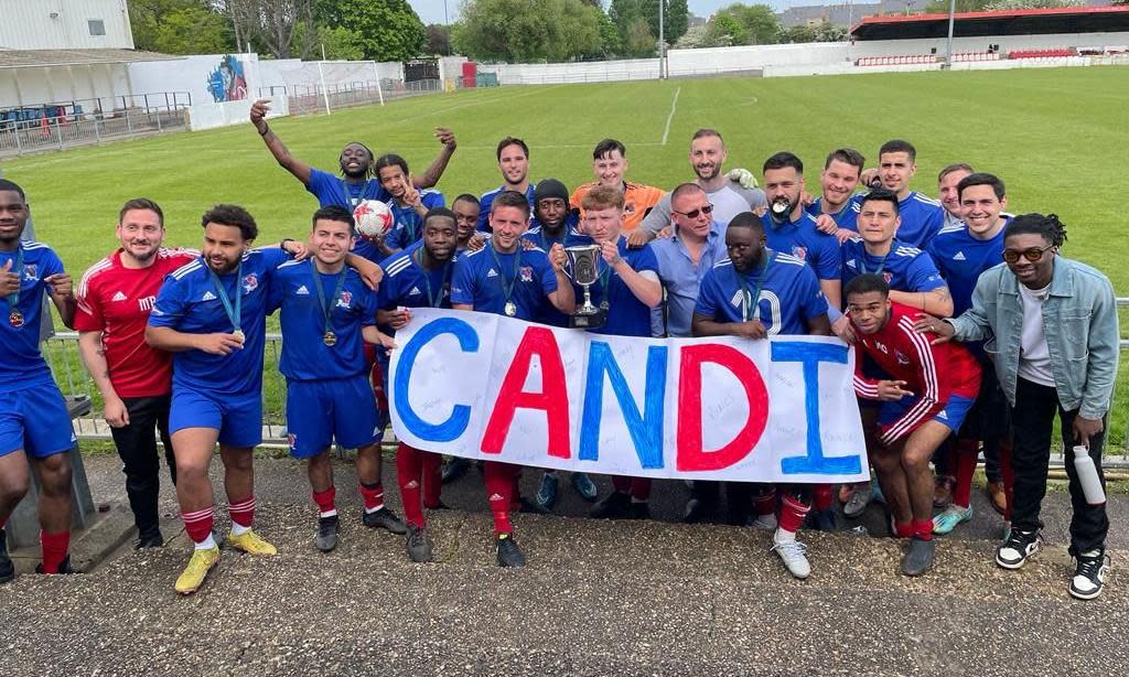 <span>Camden and Islington United players have taken a stand against their opponents’ ‘horrific examples of misogyny’.</span><span>Photograph: Camden and Islington United</span>