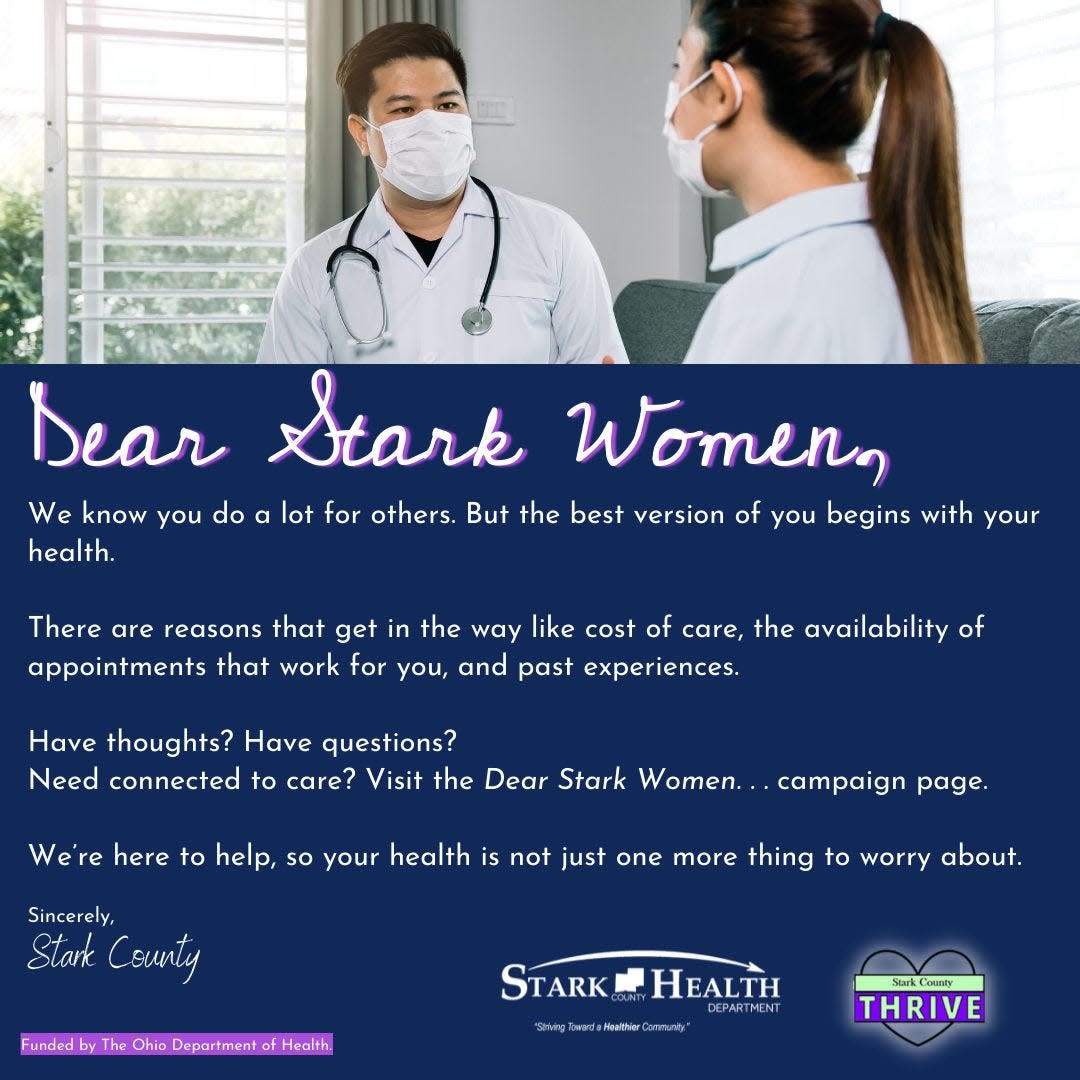 The Stark County Health Department's newest campaign seeks to make health resources more accessible to women.
