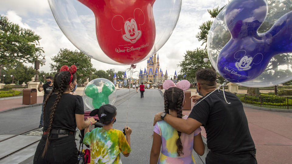 Disneyn maailma florida perheen taikavaltakunta