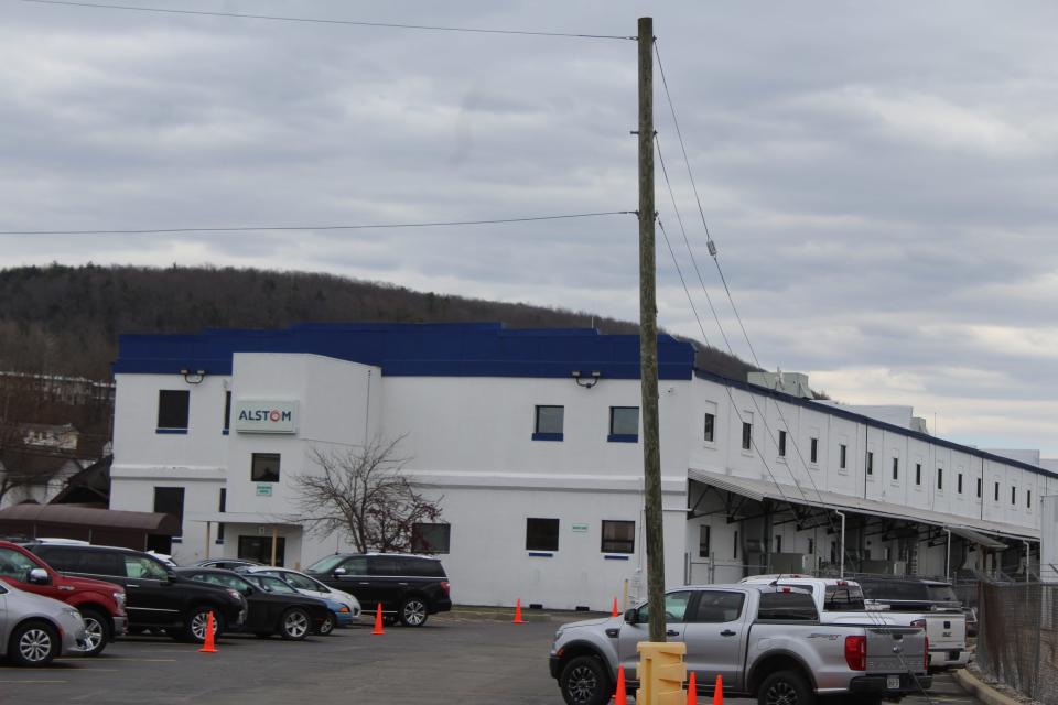 Alstom's main office building in Hornell.