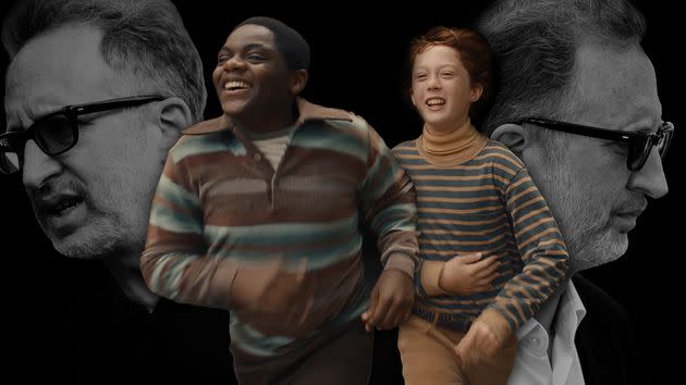 Johnny (Jaylin Webb), left, and Paul (Michael Banks Repeta), right, are at the center of James Gray's semi-autobiographical film 