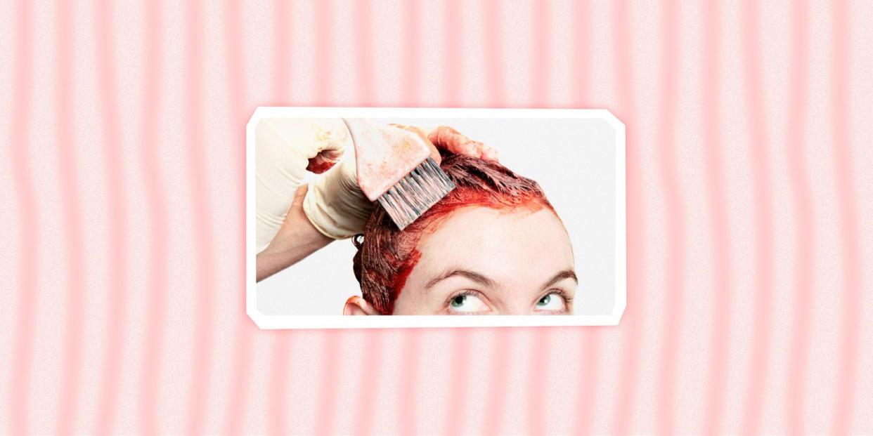 how to remove hair dye from skin