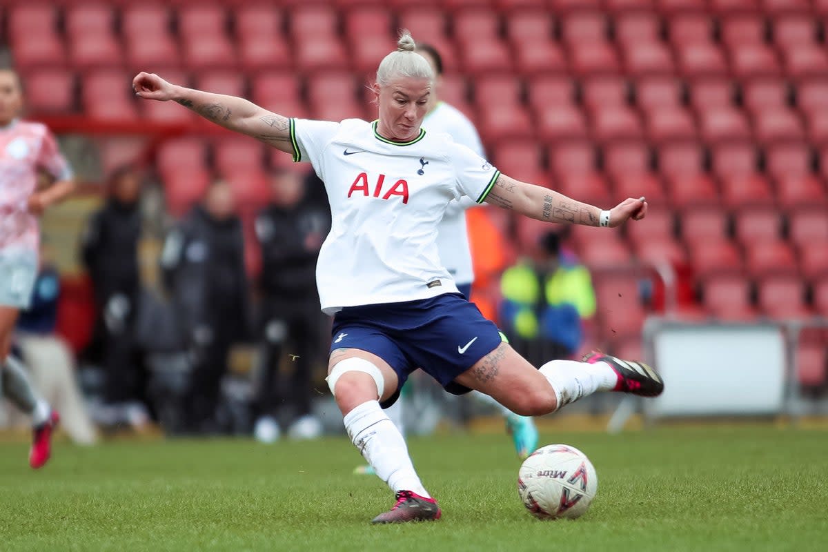 Bethany England has quickly settled since signing for Tottenham last month (Rhianna Chadwick/PA) (PA Wire)