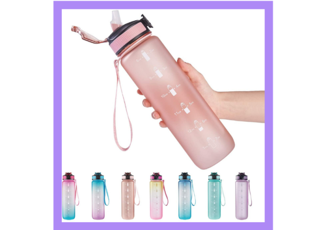 Reduce Vacuum Insulated Stainless Steel Hydrate Pro Water Bottle with  Leak-Proof Lid, Smoke, 32 oz - Yahoo Shopping