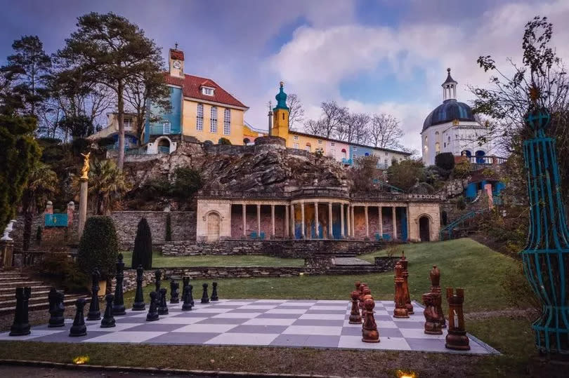 Beautiful Portmeirion is the third fastest-growing destination in the UK