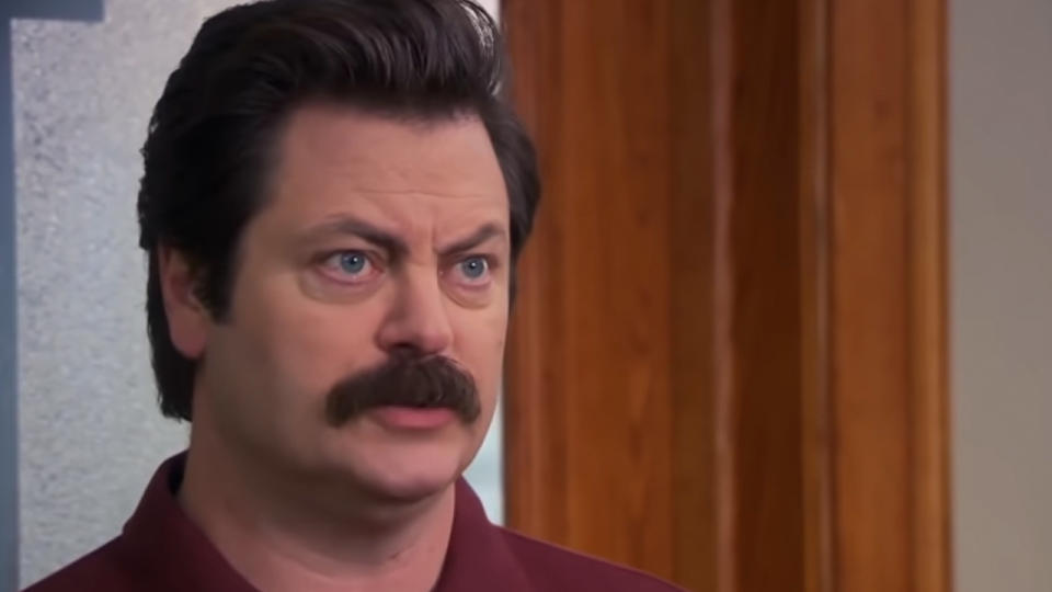 Nick Offerman in Parks and Recreation