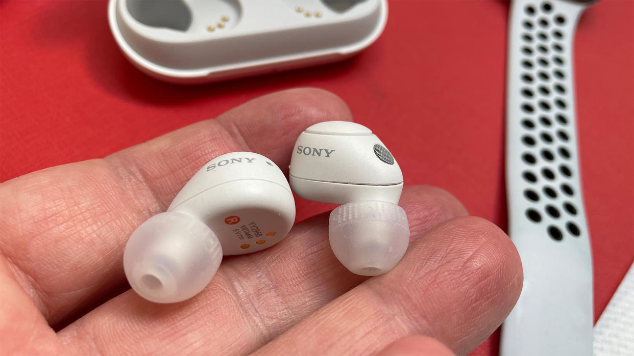  Noise cancelling wireless earbuds: Sony WF-C700N. 