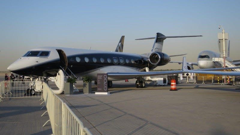 Gulfstream G700 at the Dubai Airshow 2023