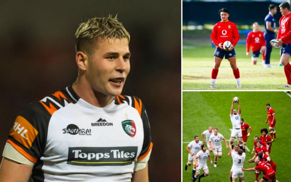 Freddie Steward has been impressive and Eddie Jones is a big fan of Lewis Ludlow... could we also see a midfield axis of Marcus Smith and Owen Farrell? - Getty Images/AFP