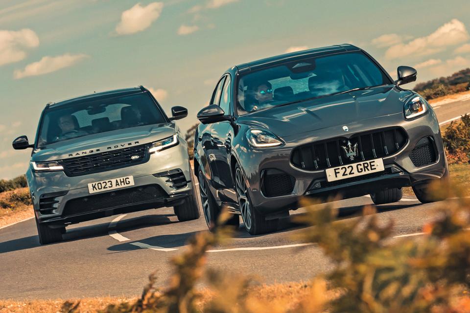 Maserati Grecale and Range Rver Velar dynamic lead