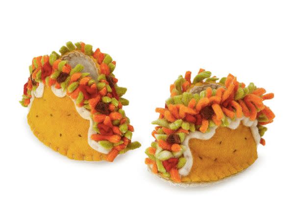 <a href="https://www.uncommongoods.com/product/taco-booties" target="_blank">Shop them here</a>.&nbsp;