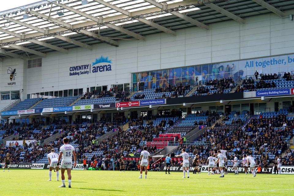 The English rugby authorities are accelerating efforts to strengthen clubs’ financial foundations amid the crises which have engulfed Wasps and Worcester (David Davies/PA) (PA Wire)