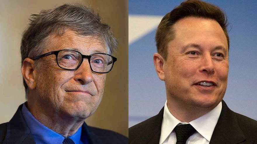 Bill Gates, Elon Musk, siguen estando en los primeros puestos del ranking de millonarios de Bloomberg