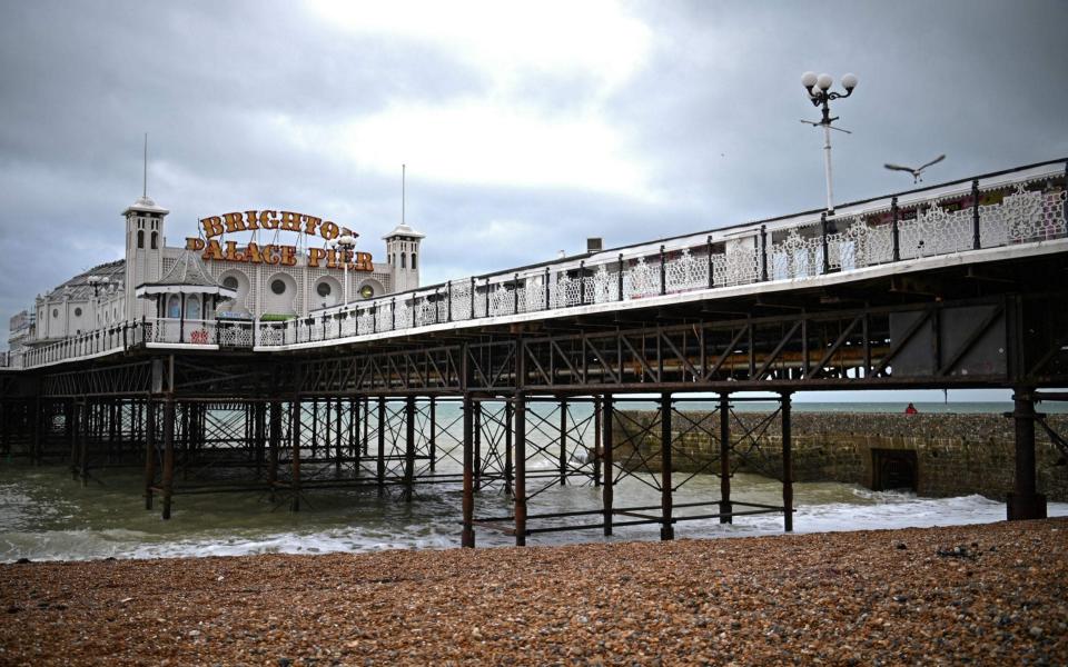 Brighton Pier Group - Daniel LEAL / AFP