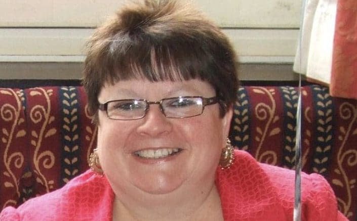 Tina Hughes, 59, was rushed to A&E after developing symptoms of sepsis - Irwin Mitchell / SWNS