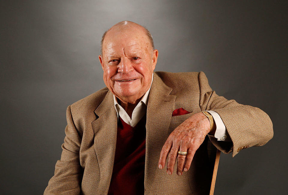 Don Rickles posing