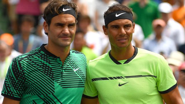 What a year it's been for Federer and Nadal. Image: Getty