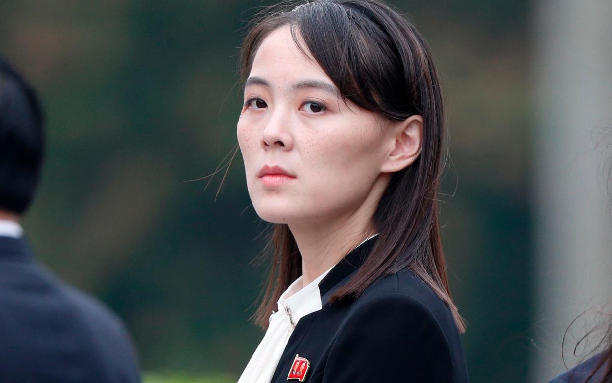 Kim Yo-jong has returned to the fold of the North Korean leadership this year -  JORGE SILVA/AFP