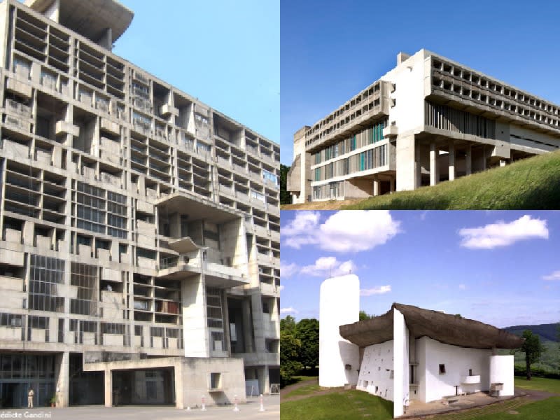 Obra arquitectónica de Le Corbusier, contribución excepcional al Movimiento Moderno (Alemania, Argentina, Bélgica, Francia, India, Japón, Suiza). Son 17 construcciones realizadas a lo largo de 50 años con una gran innovación en las técnicas de edificación, obra de este célebre arquitecto, pintor y escultor suizo nacionalizado francés.