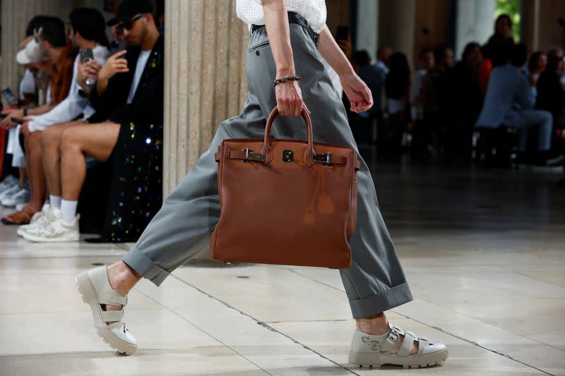 Hermes collection show during Men's Fashion Week in Paris