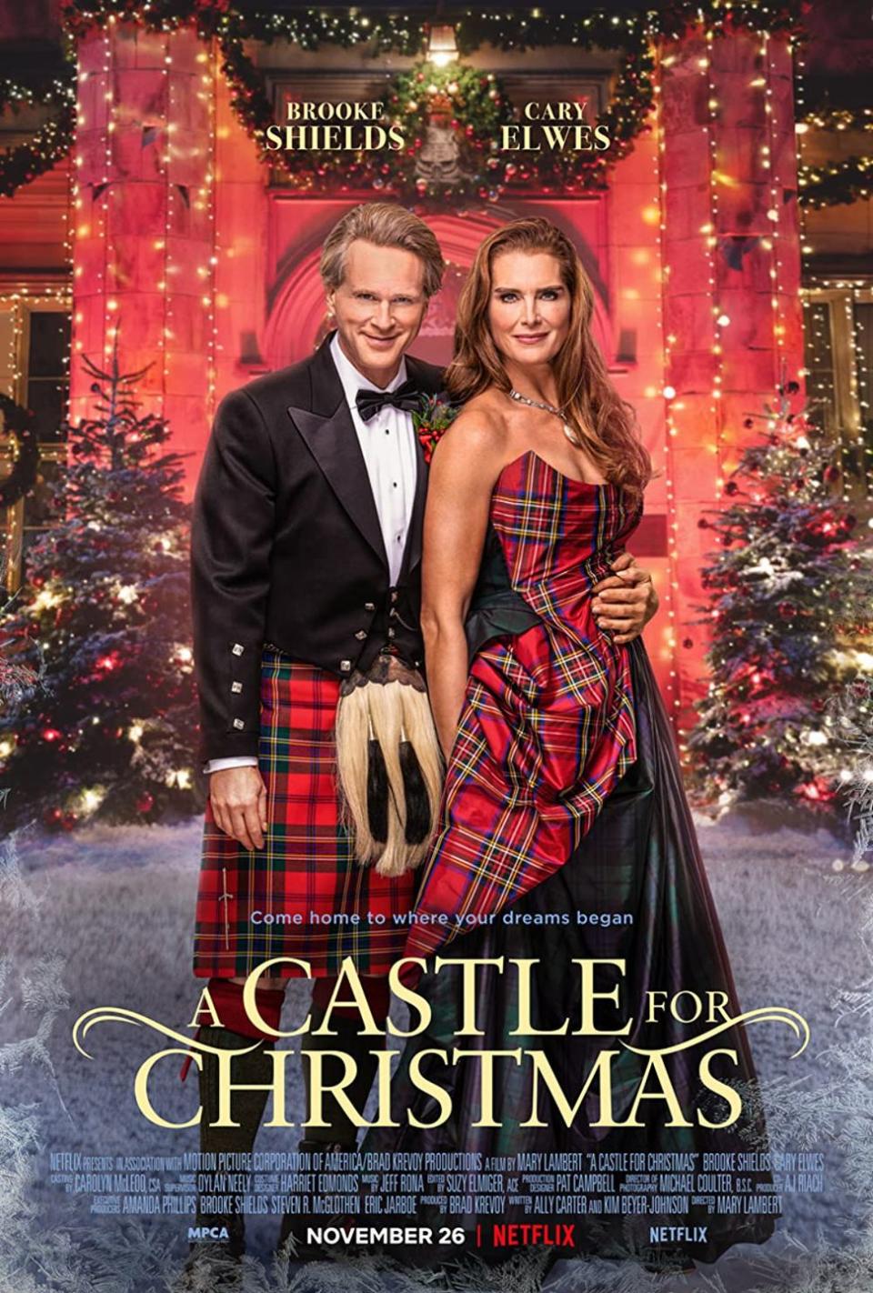 <p>To flee a scandal, a bestselling author journeys to Scotland. There, she falls in love with a castle — but the duke who owns it is in her way. Brooke Shields and Carey Elwes star in this rom-com.</p><p><a class="link " href="https://www.netflix.com/title/81026181" rel="nofollow noopener" target="_blank" data-ylk="slk:WATCH NOW;elm:context_link;itc:0;sec:content-canvas">WATCH NOW</a></p>