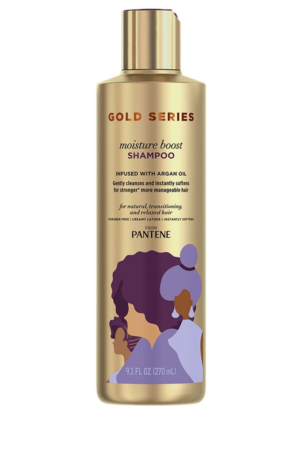 9) Pantene Gold Series Moisture Boost Shampoo