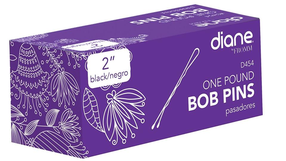 <a href="https://www.amazon.com/Diane-Bobby-Pins-Black-Pound/dp/B01H1I8DKW/" rel="nofollow">Diane 2" Bobby Pins, 1 Pound</a>, $4.01