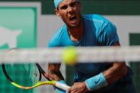 Nadal insists that he is human despite what his on-court achievements might suggest