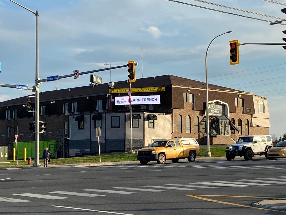 The City Motel is already operating as an overnight shelter, with between 26 and 28 beds available, according to Joan Kingston, chair of the Community Action Group on Homelessness. (Aidan Cox/CBC - image credit)