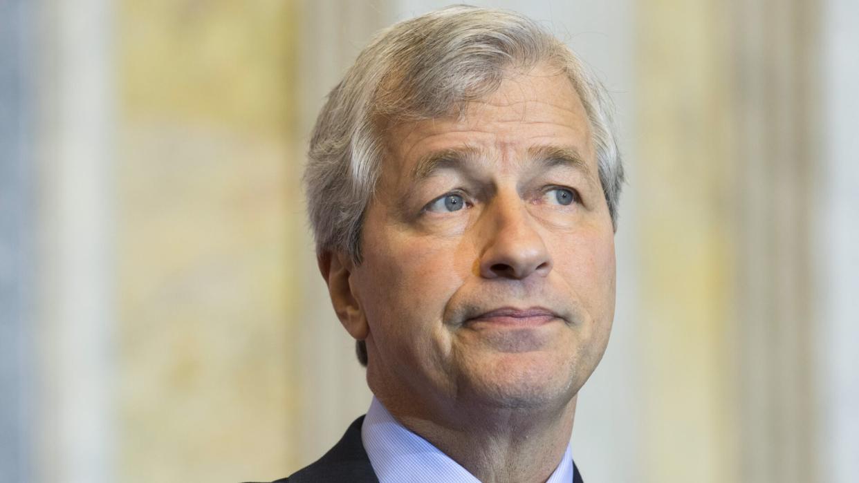 Mandatory Credit: Photo by Michael Reynolds/Epa/REX/Shutterstock (8459706g)Ceo of Jp Morgan Chase Jamie Dimon Participates in a Panel Discussion Entitled 'Financial Inclusion to Advance Global Growth and Equality' During the Financial Inclusion Forum Hosted by the Us Department of the Treasury and the Us Agency For International Development (usaid) at the Treasury Department in Washington Dc Usa 01 December 2015 the Forum Brought Together Leaders From the Us and Foreign Governments Financial Institutions and Other Corporations and Nonprofits; to Discuss Ways to Increase Access to Safe and Affordable Financial Services Epa/michael Reynolds United States WashingtonUsa Financial Inclusion Forum - Dec 2015.