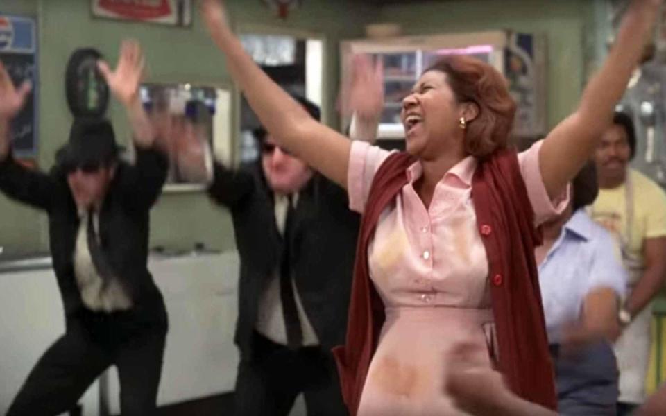 Aretha Franklin in The Blues Brothers