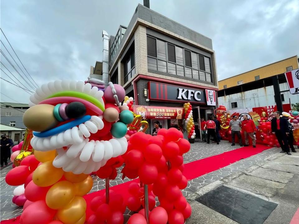 怡和餐飲集團第500家店插旗桃園新屋，為桃園區域內第60家店。圖／怡和餐飲集團