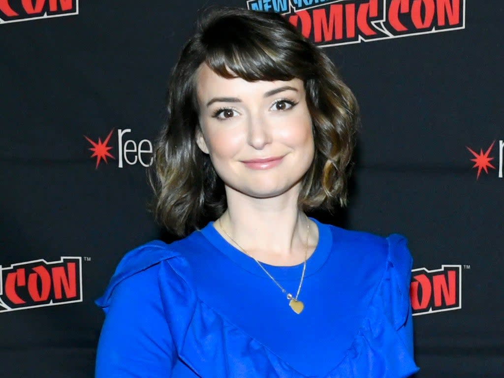 Milana Vayntrub at New York Comic Con on 4 October 2019 in New York City (Eugene Gologursky/Getty Images for ReedPOP)