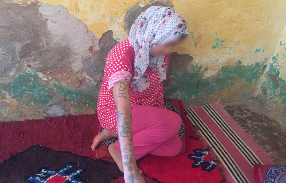 Morocco teen Khadija kidnapped, raped, tortured, tattooed by gang members.