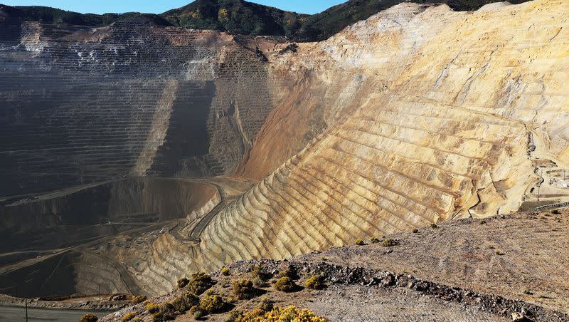 The Kennecott Copper Mine near Herriman is pictured on Tuesday, Sept. 27, 2022.