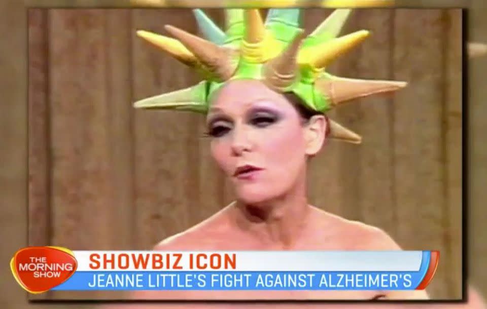 Jeanne was a household favourite in Australian showbiz. Source: Channel Seven