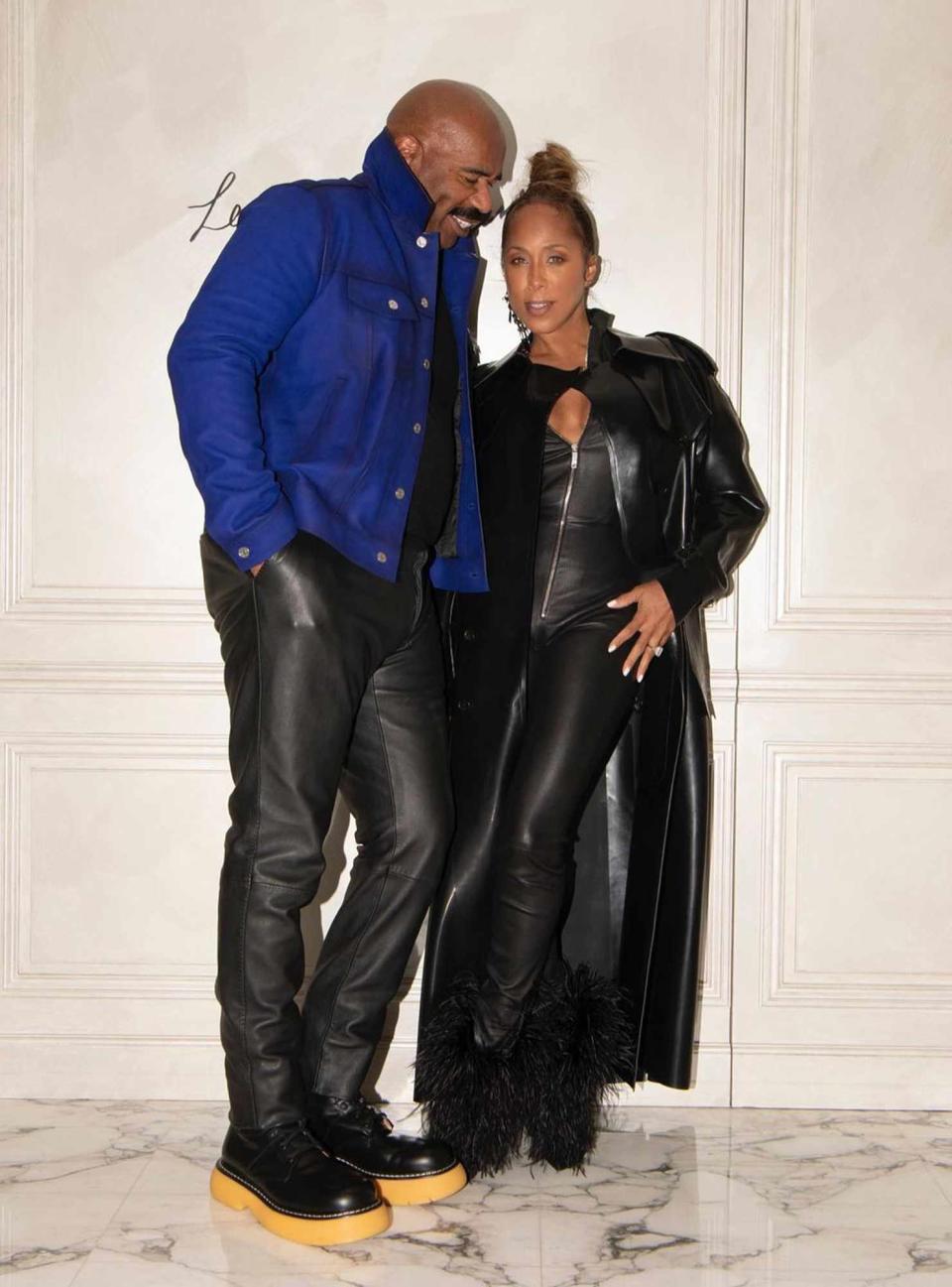 Steve Harvey and Marjorie Elaine Harvey