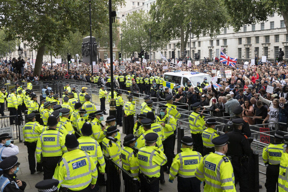 Demonstration organised by Stand Up X in London